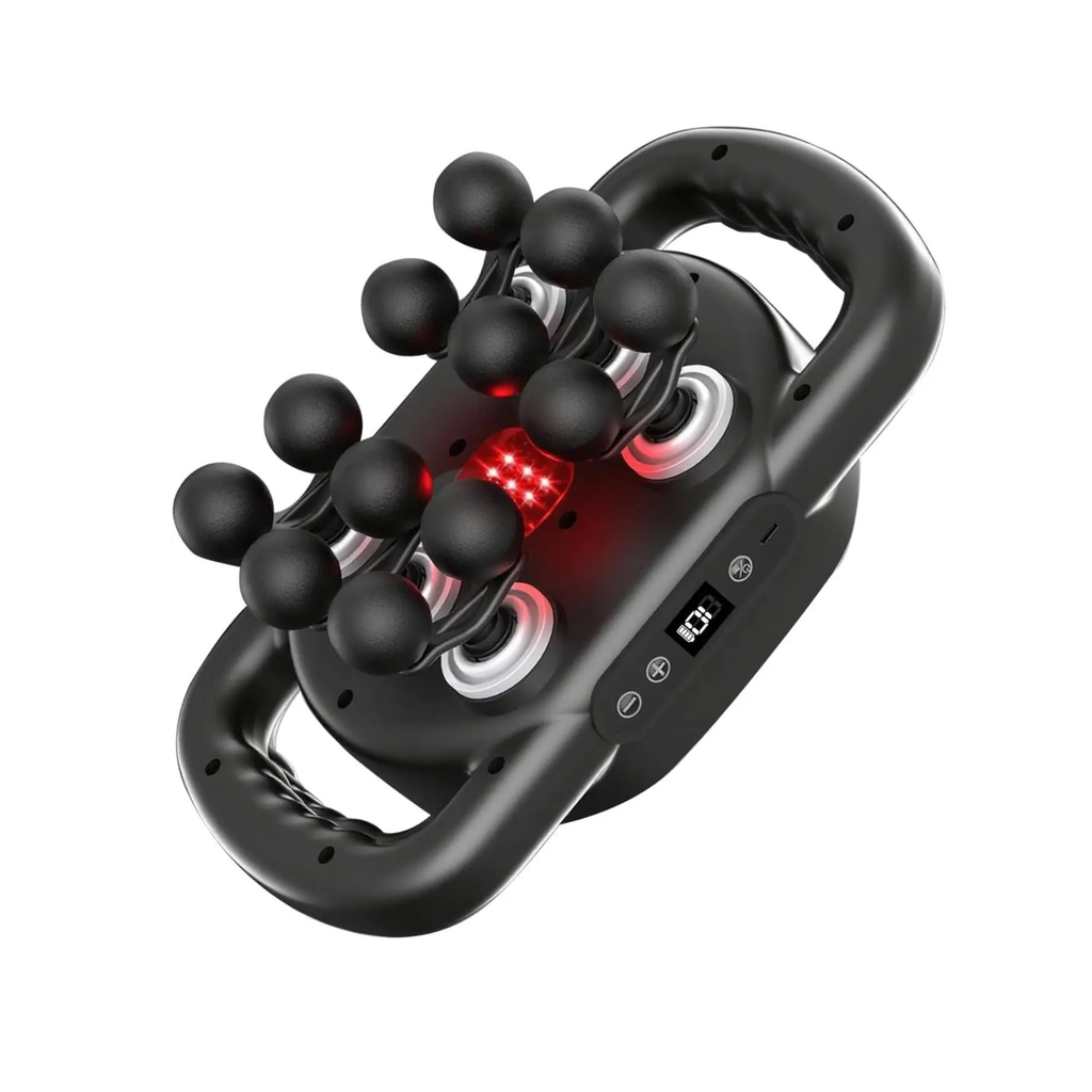 12-Head Deep Tissue Massage Gun