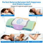 Queen Ergonomic Cervical Memory Foam Pillow