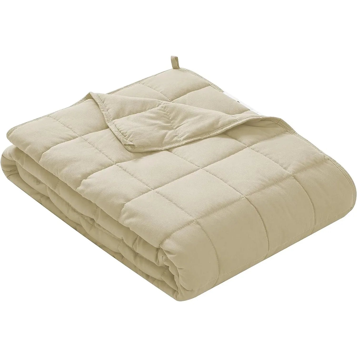 Contemporary Weighted Blanket – Beige