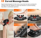 12-Head Deep Tissue Massage Gun