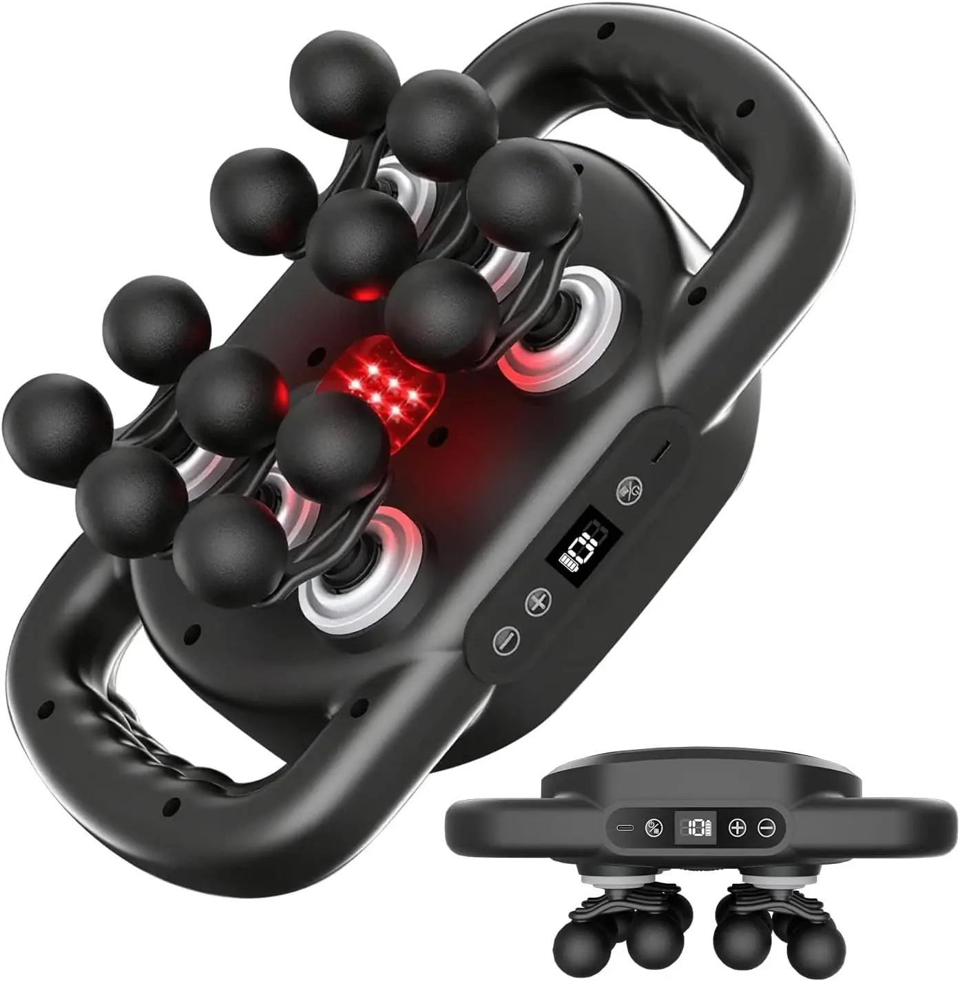 12-Head Deep Tissue Massage Gun