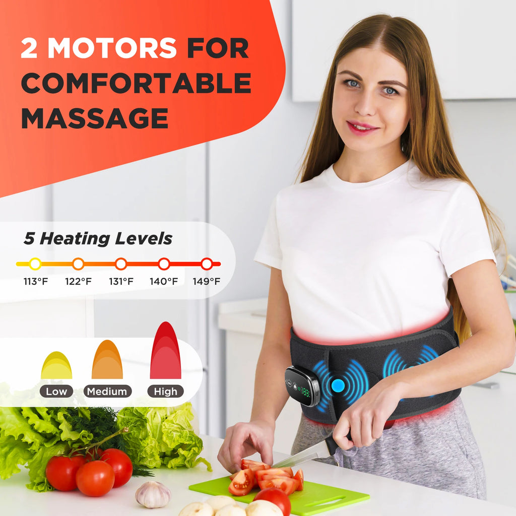 Heated Waist Massager Belt
