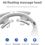 4-Head Rechargeable Neck Massager