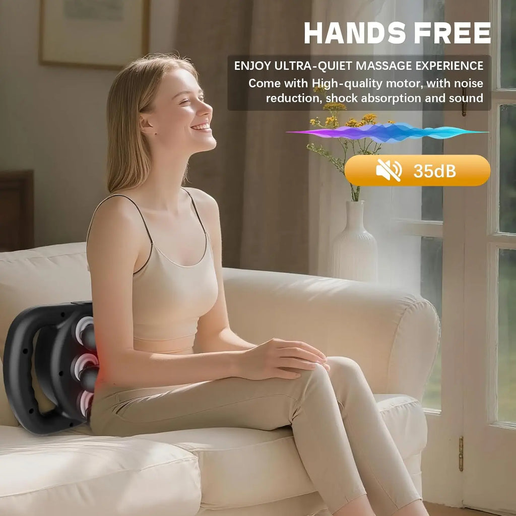 12-Head Deep Tissue Massage Gun