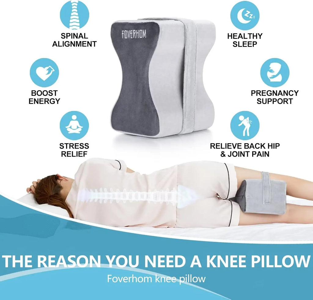 Premium Memory Foam Knee Pillow