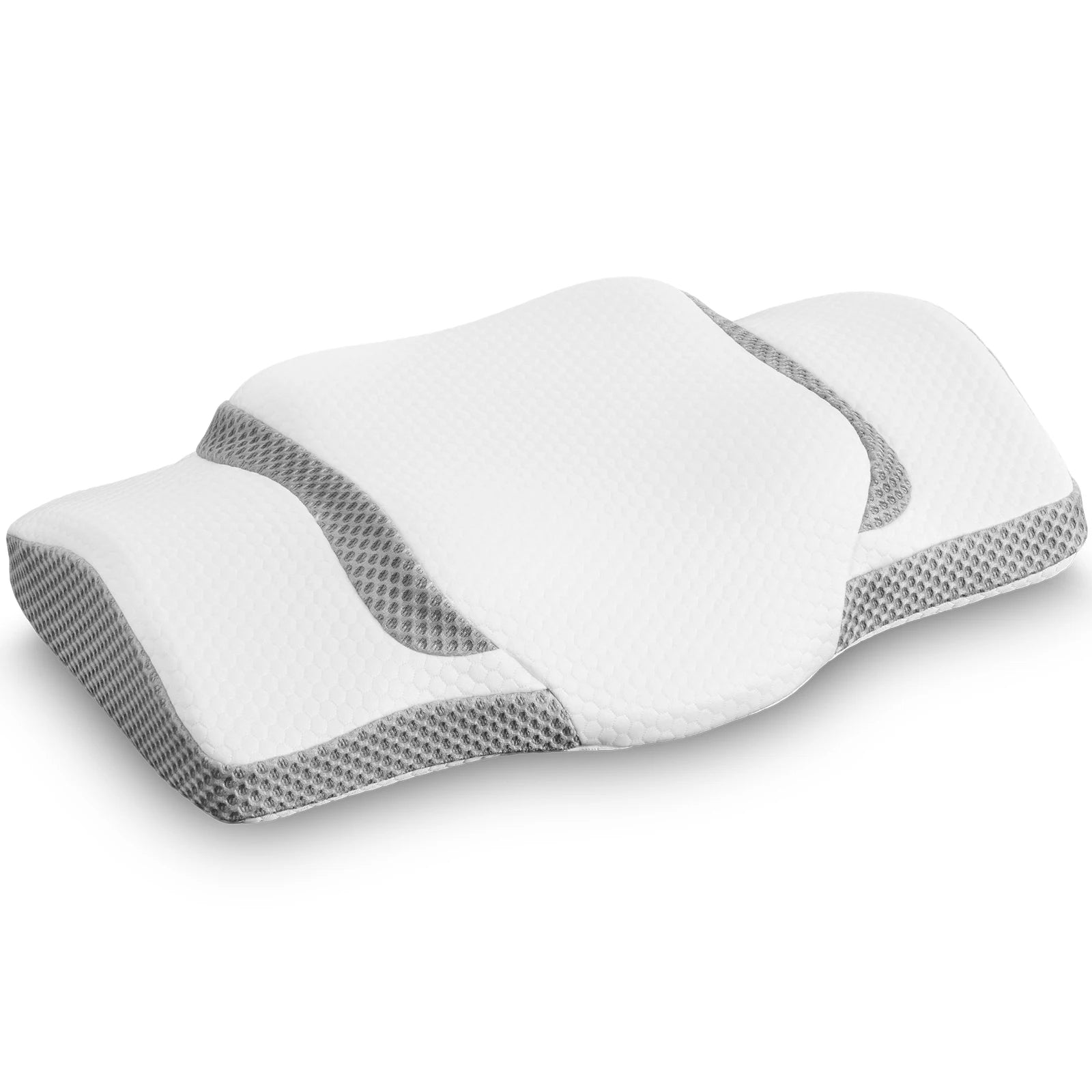 Queen Ergonomic Cervical Memory Foam Pillow