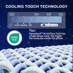 Cooling Memory Foam Neck Support Pillow (Set of 2)