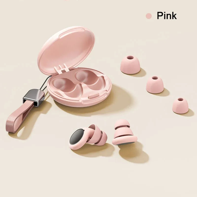 Reusable Noise-Reducing Sleep Ear Plugs