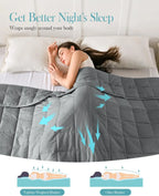 12lb Cooling Weighted Blanket (Queen)